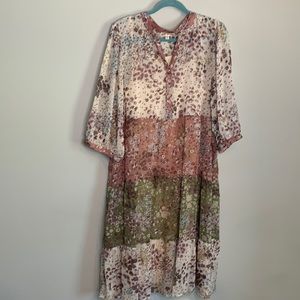 NWOT Hope Springs boho tiered dress size XXL